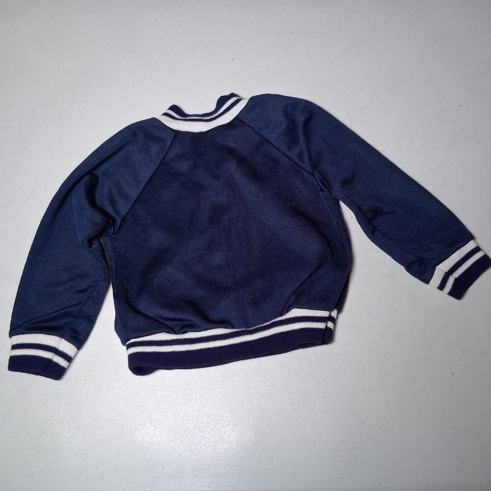 Vintage WVU Mountaineers Jacket Baby 12 Mos West Virginia University Retro Sport - Picture 3 of 16